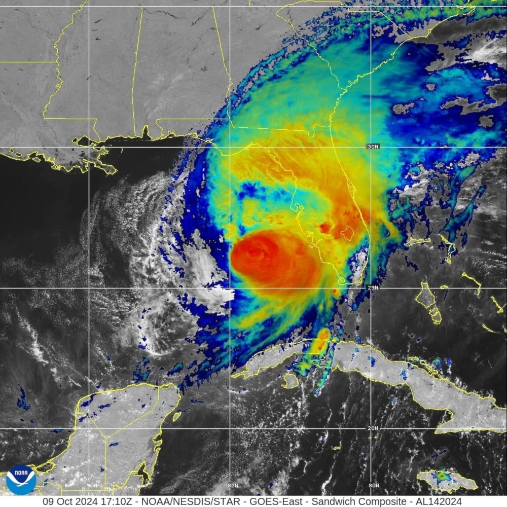 Huracán Milton deteriora condiciones meteorológicas en Cuba