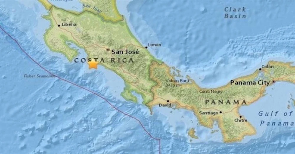 Registran sismo de magnitud 6,2 y réplicas en Costa Rica