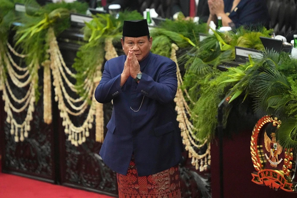 Prabowo Subianto se juramentó como nuevo presidente de Indonesia