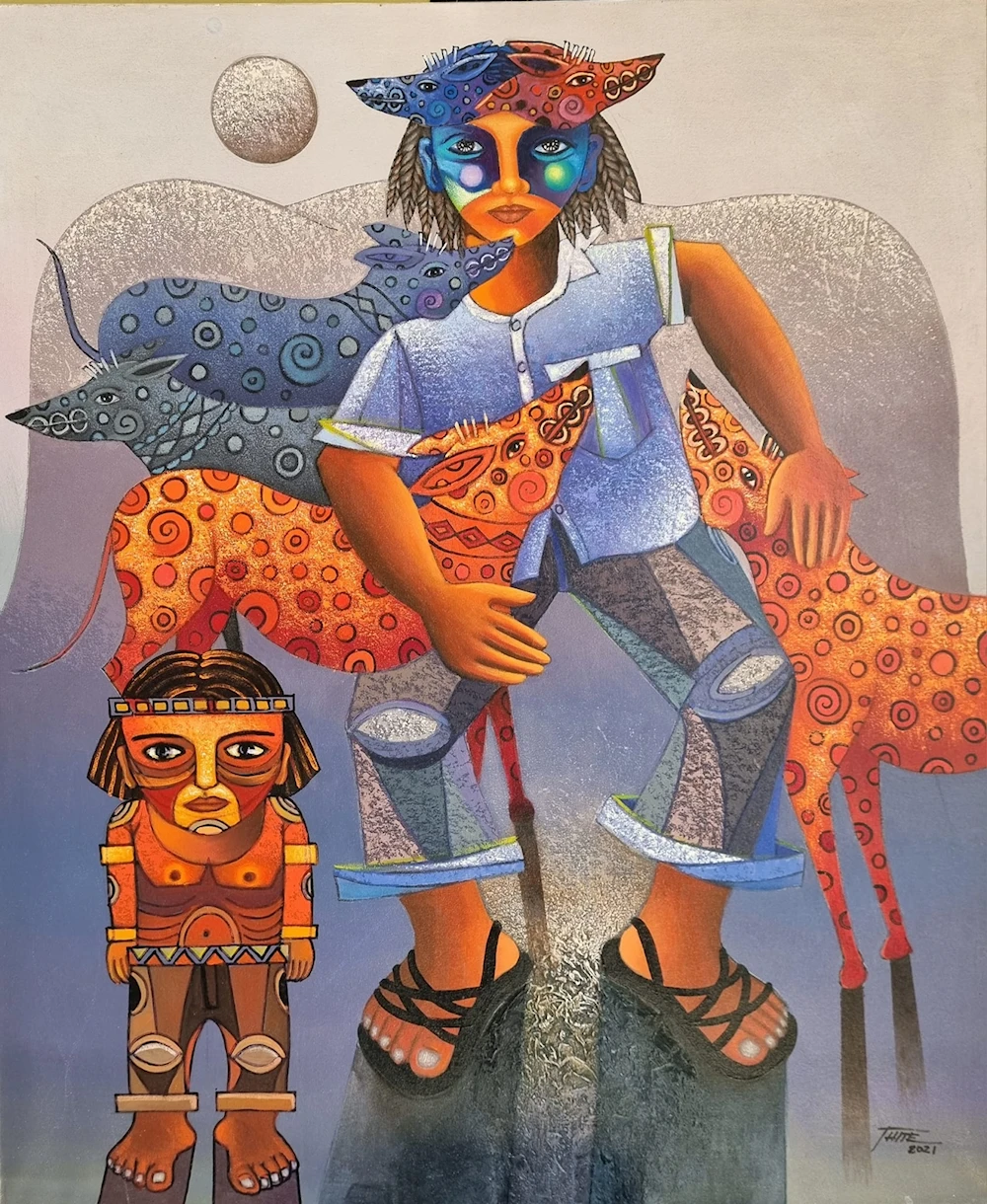 Bienal de arte indígena expone la diversidad de la región en Ecuador