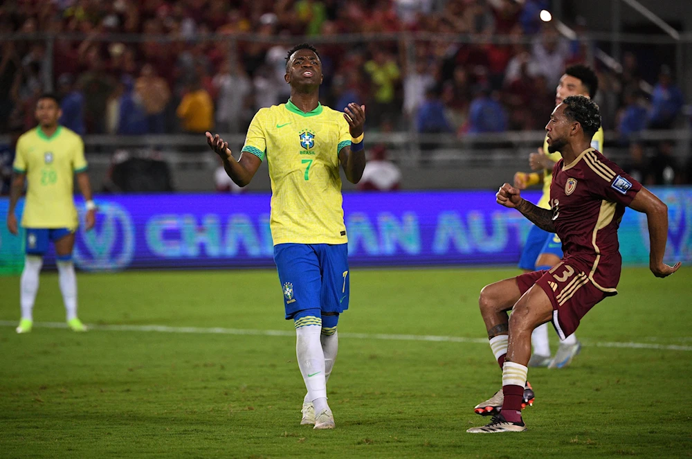 Venezuela rescata punto de oro ante Brasil en Eliminatorias de fútbol