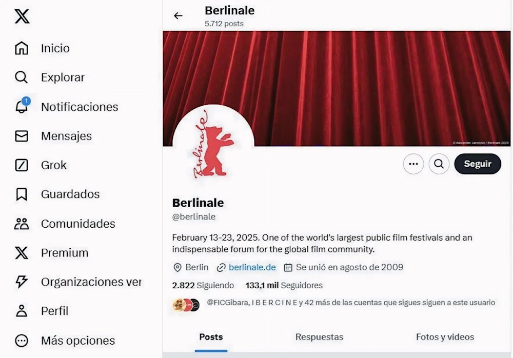 La Berlinale cierra su cuenta en X por las ideologías de Elon Musk