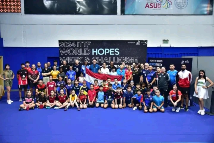Paraguay acoge a talentos mundiales de tenis de mesa