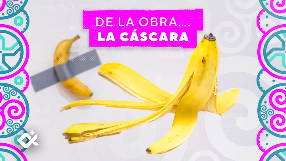 El arte contemporáneo se define en una banana encintada a la pared