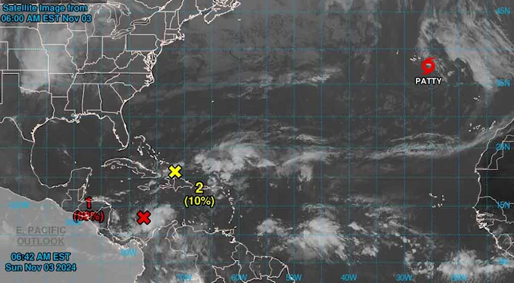 Nueva depresión tropical en el Caribe tocará Cuba en los próximos días