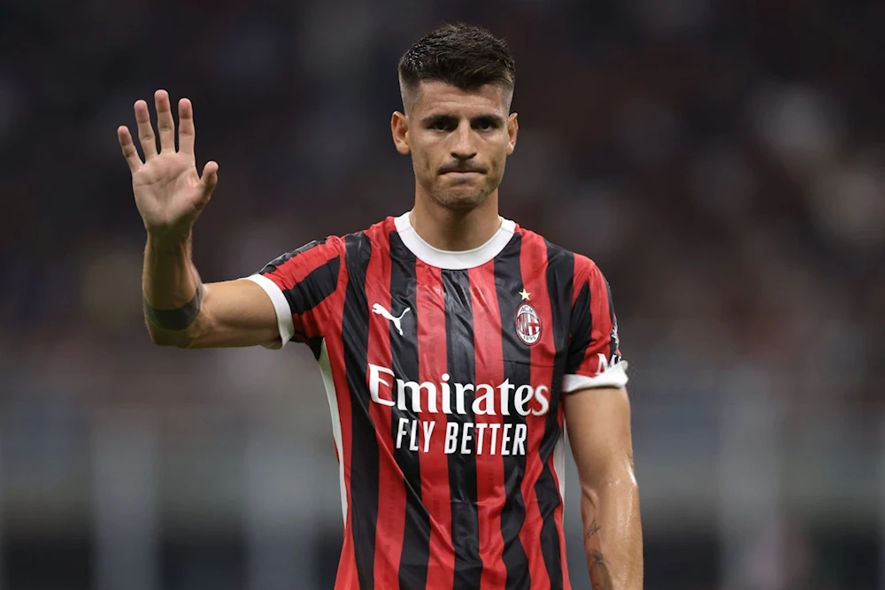 Hospitalizan al futbolista Álvaro Morata tras un golpe en la cabeza