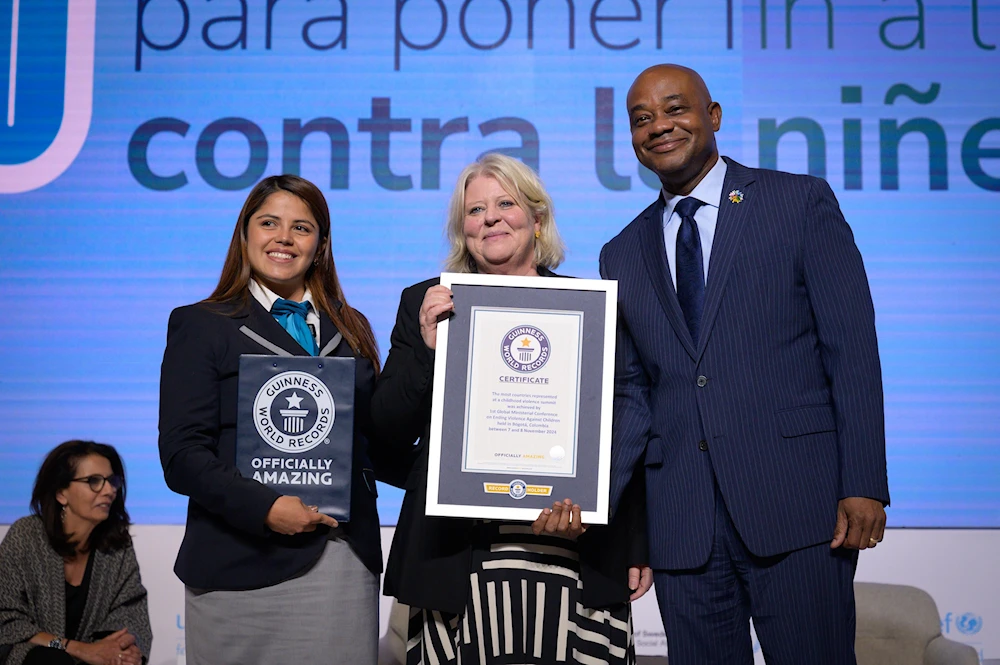 Colombia obtiene un Guinness por aportes contra violencia infantil