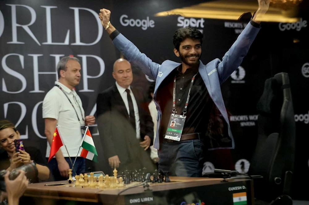 Dommaraju Gukesh se corona campeón mundial de ajedrez