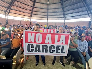 Manifestantes de la provincia de Napo, Ecuador, realizan asambleas y tomas para frenar construcción de cárcel de máxima seguridad