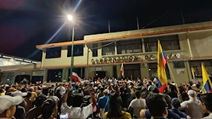 Manifestantes de la provincia de Napo, Ecuador, realizan asambleas y tomas para frenar construcción de cárcel de máxima seguridad