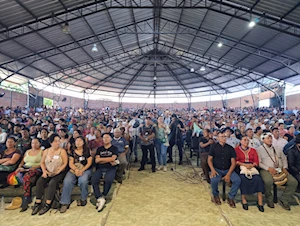 Manifestantes de la provincia de Napo, Ecuador, realizan asambleas y tomas para frenar construcción de cárcel de máxima seguridad