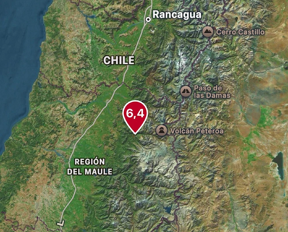 Sismo de magnitud 6,4 sacude ocho regiones de Chile