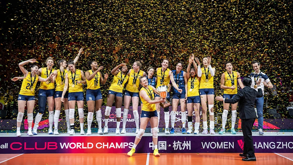 Conegliano gana por tercera vez mundial de clubes de voly femenino