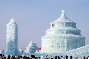 El parque de hielo más grande del mundo abre en China: Harbin Ice-Snow World celebra su 26.ª edición con un homenaje a los Juegos Asiáticos de Invierno 2025