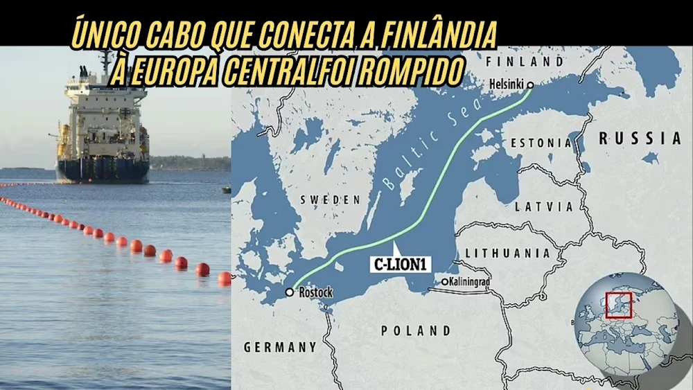 Finlandia investiga fallo en cable submarino de electricidad