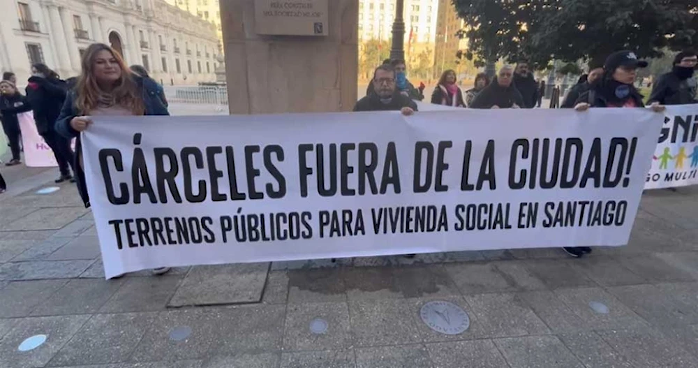 Habitantes de capital chilena rechazan cárcel dentro de la ciudad