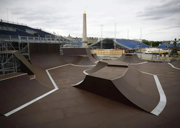 Parque Urbano levantado en la parisina Place de la Concorde (Foto tomada de Internet)