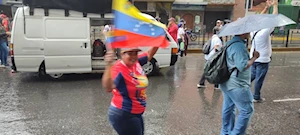 Venezuela marcha pacíficamente en las calles de Caracas por la paz de Venezuela