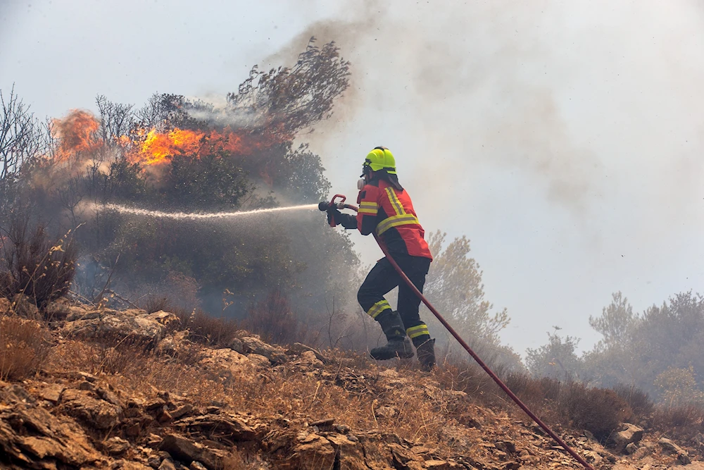 Grecia clama ayuda ante devastador incendio