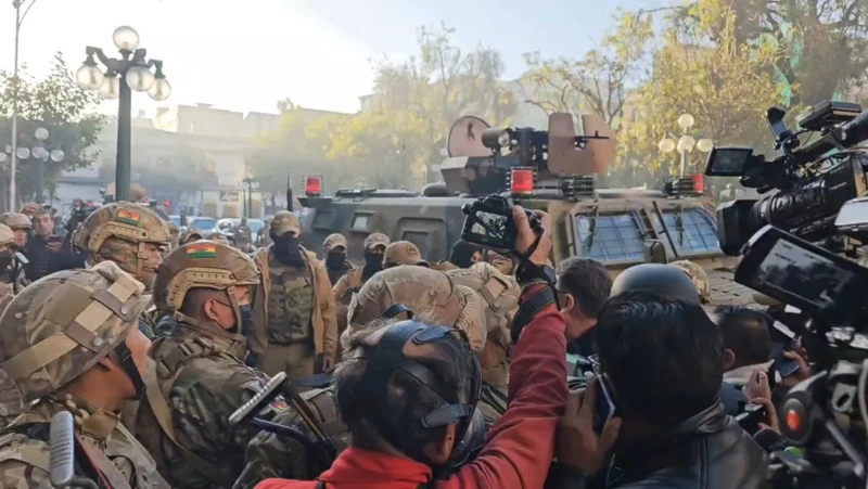 Militares en Bolivia admiten su rol en fallido golpe de Estado
