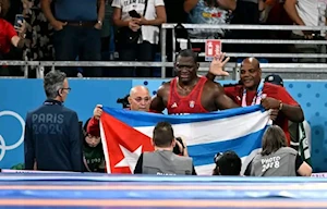 Mijaín López sumó su quinta medalla de oro en Juegos Olímpicos al titularse campeón en París 2024