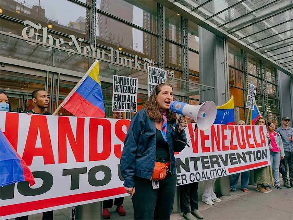 Reclaman en Estados Unidos manos fuera de Venezuela