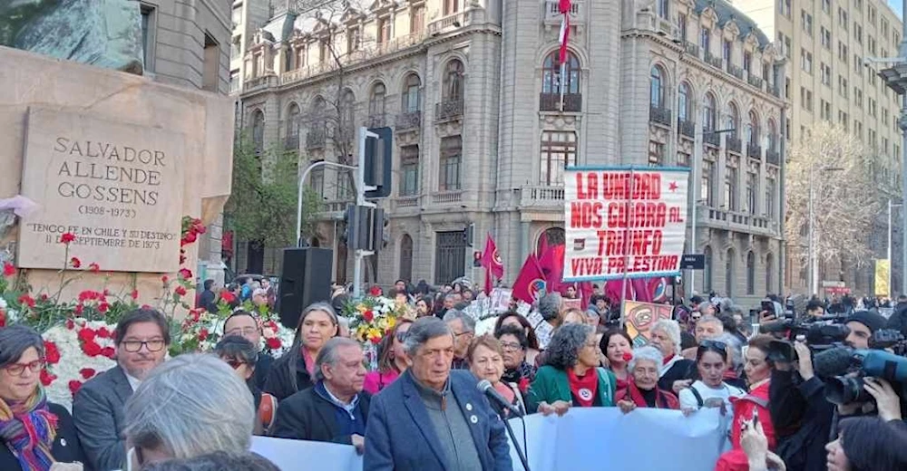 Chile recuerda con marchas golpe de Estado contra Salvador Allende