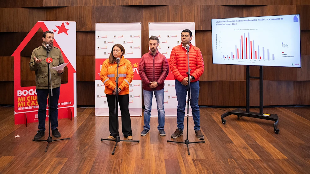 Retoman racionamiento de agua por fuerte sequía en Bogotá, Colombia