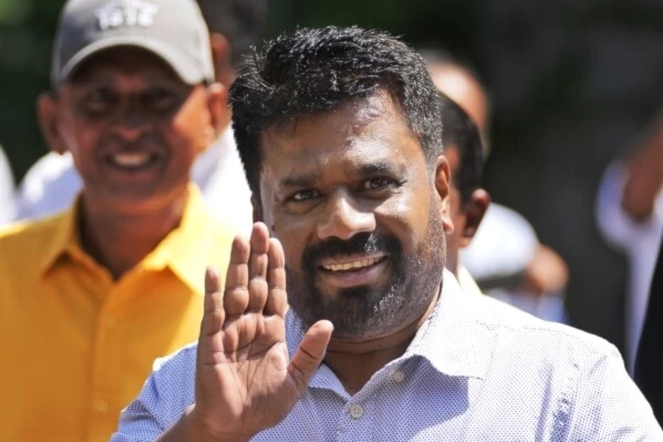Candidato marxista gana elecciones presidenciales en Sri Lanka