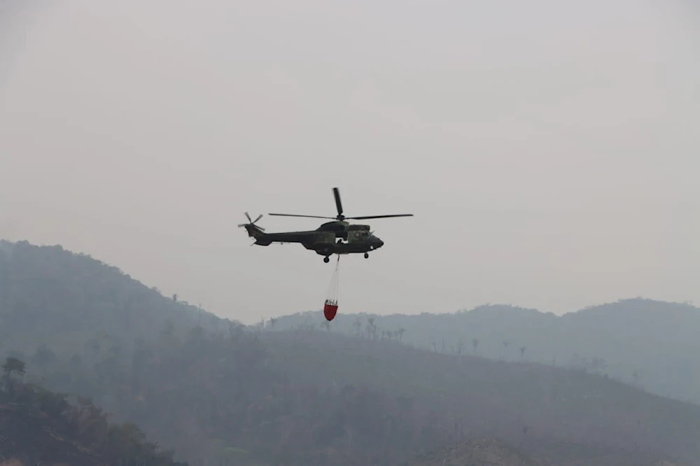 Bolivia activa plan aéreo para acabar con incendios forestales