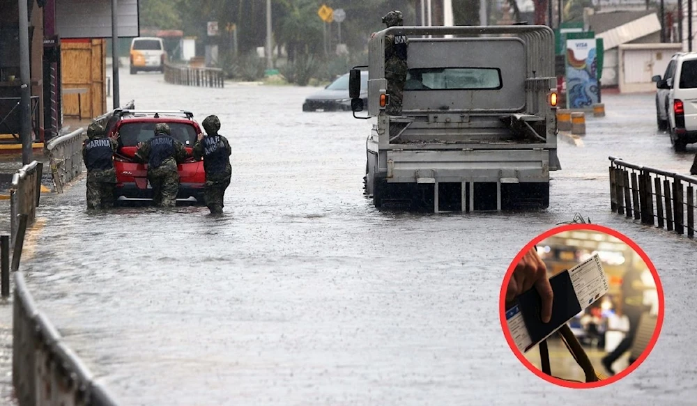 Declaran alerta roja para estado mexicano por huracán Helene
