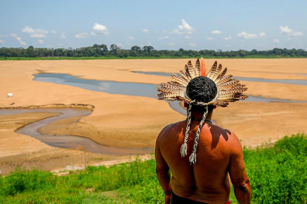 Principal afluente de río Amazonas baja a mínimos históricos