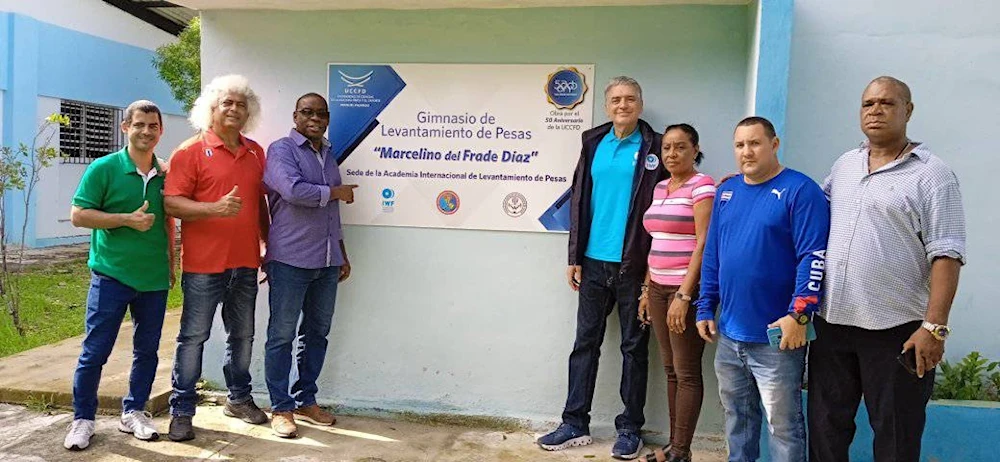Presidente de la Federación Panamericana de Halterofilia visita a Cuba