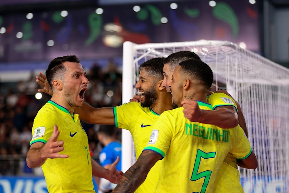 Copa Mundial de Futsal: Brasil a semifinales y Venezuela cede