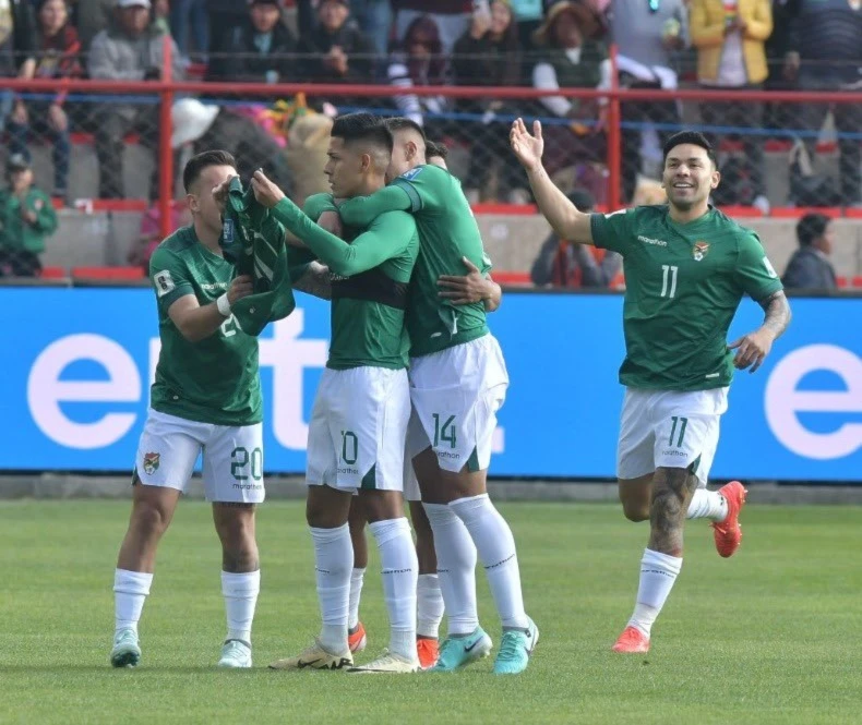Bolivia vence a Venezuela en Eliminatorias Suramericanas de fútbol