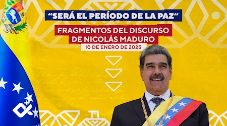 "Será el período de la paz" Fragmentos del discurso de Nicolás Maduro durante su juramentación el 10E