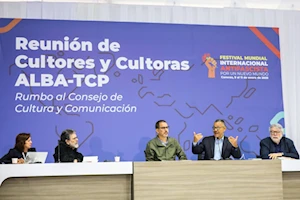 El Gran Festival Mundial Antifascista en Caracas reúne a cultores y cultoras del ALBA-TCP para defender la identidad cultural desde el Sur Global