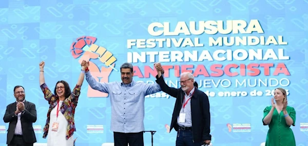 Nicolás Maduro recibió el respaldo de delegados internacionales en el Festival Mundial Antifascista celebrado en Caracas