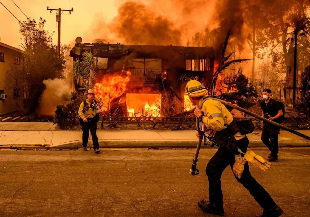 Incendios dejan en Los Ángeles emergencia sanitaria y 16 muertos