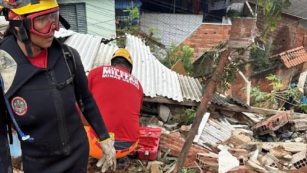 Brasil: Once muertos en Minas Gerais por intensas lluvias