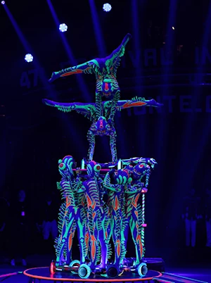 Más de 200 acróbatas de 22 países participan en el 47° Festival Internacional de Circo de Montecarlo en Mónaco