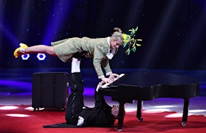 Más de 200 acróbatas de 22 países participan en el 47° Festival Internacional de Circo de Montecarlo en Mónaco