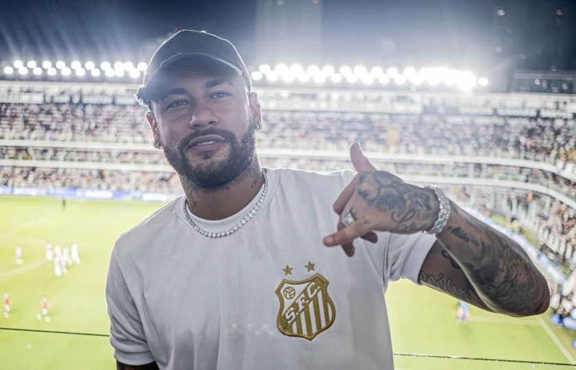Neymar Jr. regresa cedido al Santos de Brasil