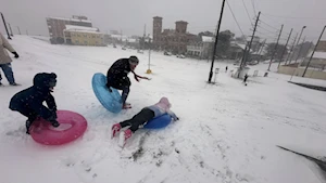 La ciudad estadounidense de Nueva Orleans despierta cubierta de nieve: el fenómeno más sorprendente desde 2009