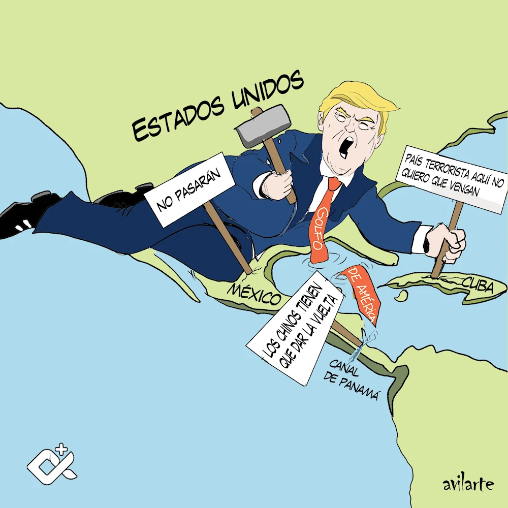 América según Trump