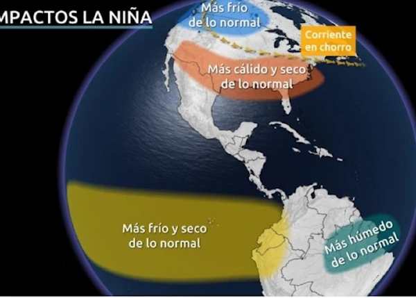 Desde diciembre último, los efectos de La Niña se hacen sentir en América del Sur, según pronósticos especializados.