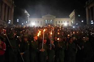 Así se vivió la histórica Marcha de las Antorchas en Cuba