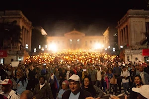 Así se vivió la histórica Marcha de las Antorchas en Cuba