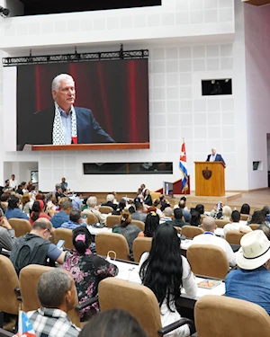 Clausura de la VI Conferencia Internacional por el Equilibrio del Mundo