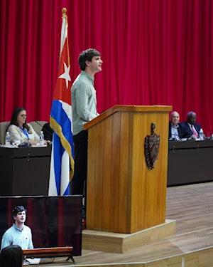 Clausura de la VI Conferencia Internacional por el Equilibrio del Mundo